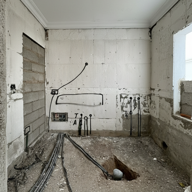 Antes - Reforma integral de baño en Lanzarote