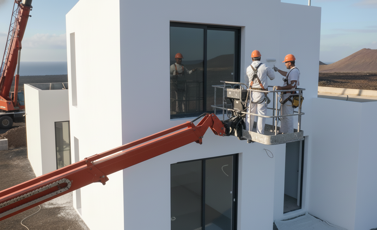 Pintura interior y exterior en Lanzarote